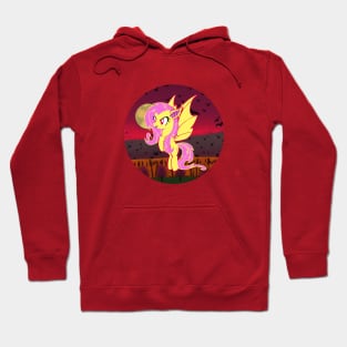 Fan Art Flutterbat Illustration - Fluttershy Hoodie